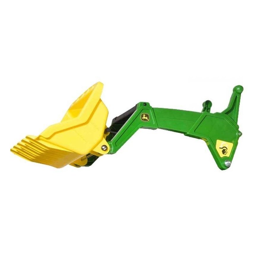 Rolly Toys John Deere Mining Tractor with Bucket and Trailer – 3