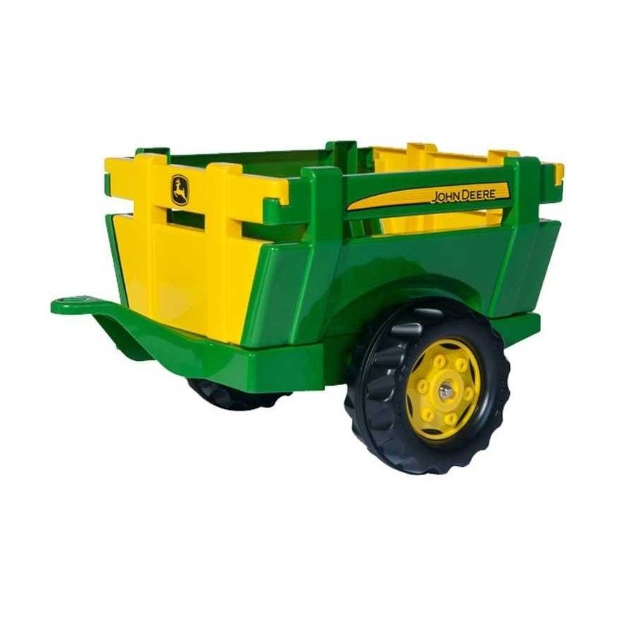 Rolly Toys John Deere Mining Tractor with Bucket and Trailer – 5
