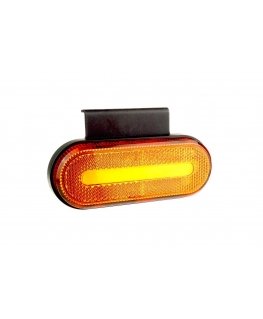 LED prošvaisa lempa amio om-01-o, ovali, oranžinė