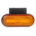 LED clearance lamp amio om-01-o, oval, orange LED clearance lamp amio om-01-o, oval, orange