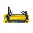 STANLEY TORX KEYS 8 pcs. FOLDABLE T9-40 STANLEY TORX KEYS 8 pcs. FOLDABLE T9-40