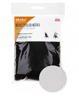 WOMAR universal bug net for stroller, black