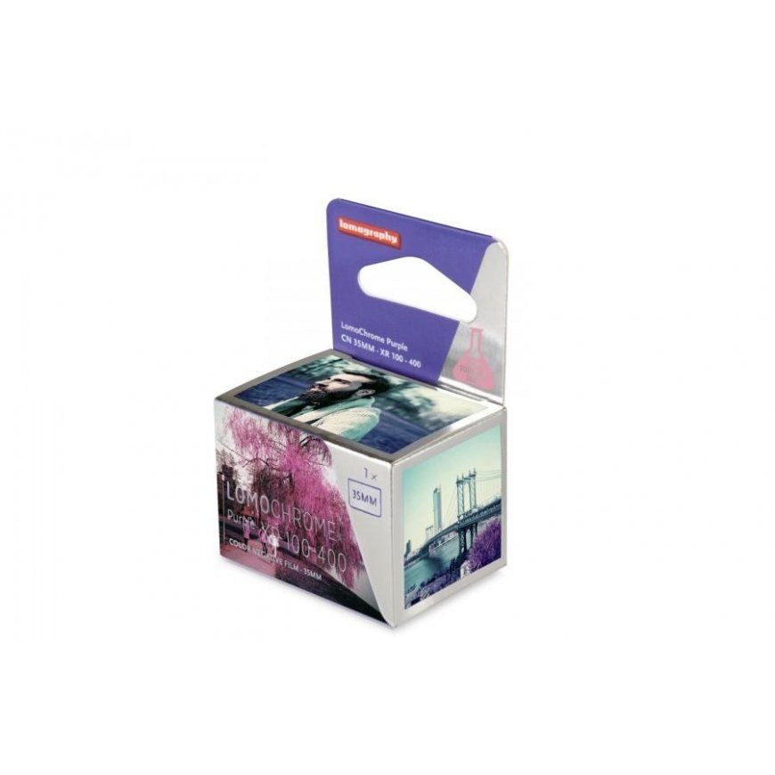 Lomographische Ag Color film Lomochrome Violet ISO 100-400/135/36 (C41) – 3