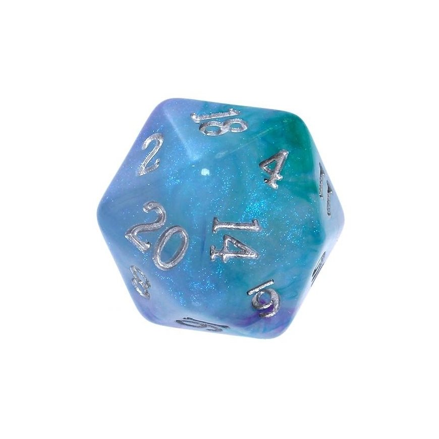 Rebel Acrylic Magellanic Cloud Dice Set – 3