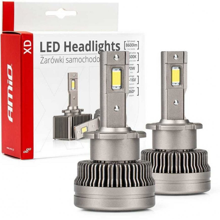Amio xd d2s d2r led bulbs