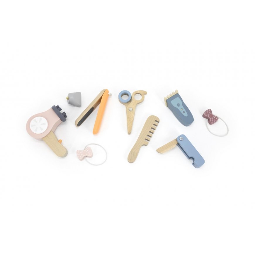 Viga Toys VIGA PolarB Wooden Set Hairdressing tool belt – 2