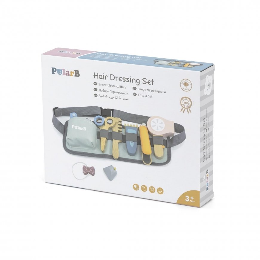 Viga Toys VIGA PolarB Medinis Rinkinys Kirpyklos įrankių diržas – 4