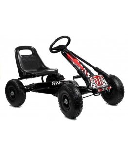 Marka Niezdefiniowana A-15 Go-Cart juodi pumpuojami ratai