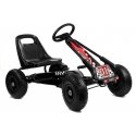 Marka Niezdefiniowana A-15 Go-Cart juodi pumpuojami ratai