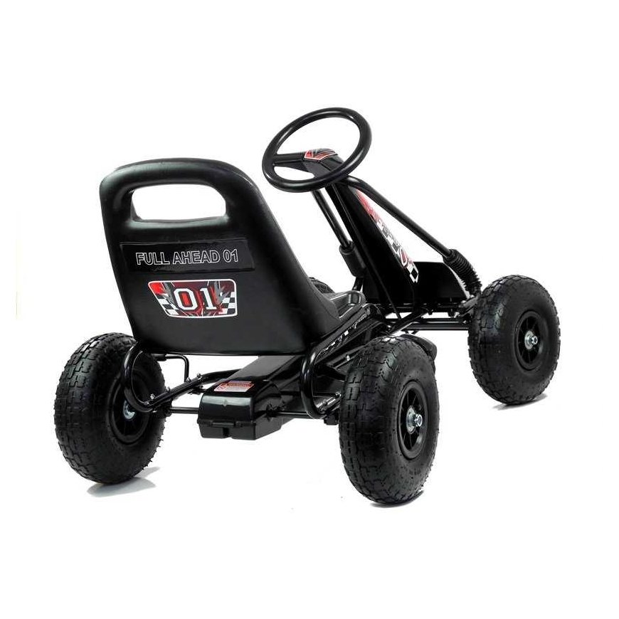 Marka Niezdefiniowana A-15 Go-Cart black inflatable wheels – 3