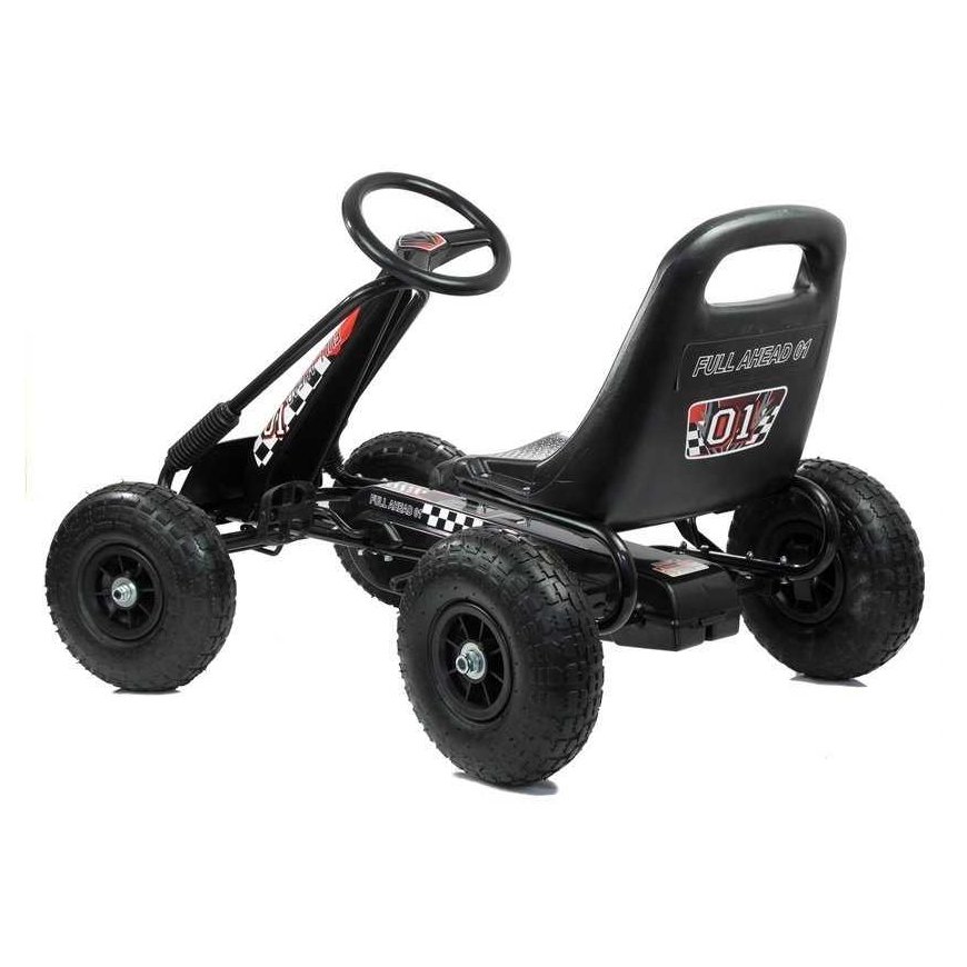 Marka Niezdefiniowana A-15 Go-Cart black inflatable wheels – 4