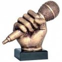 Tryumf Cast figure - microphone RFST2074-14/BR