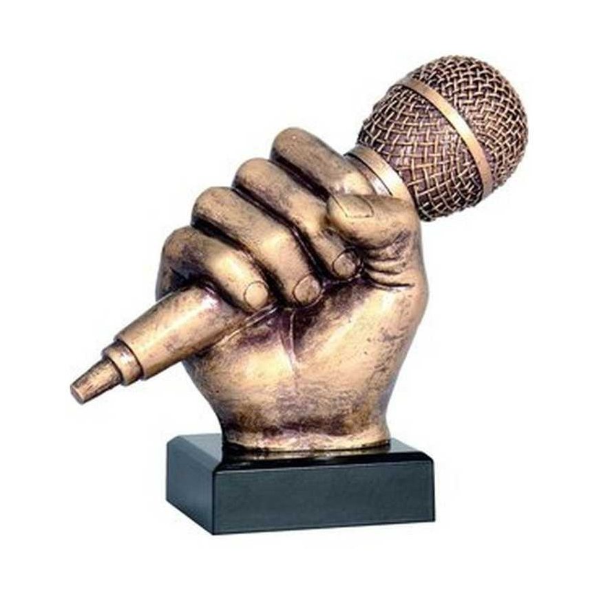 Tryumf Cast figure - microphone RFST2074-14/BR – 4