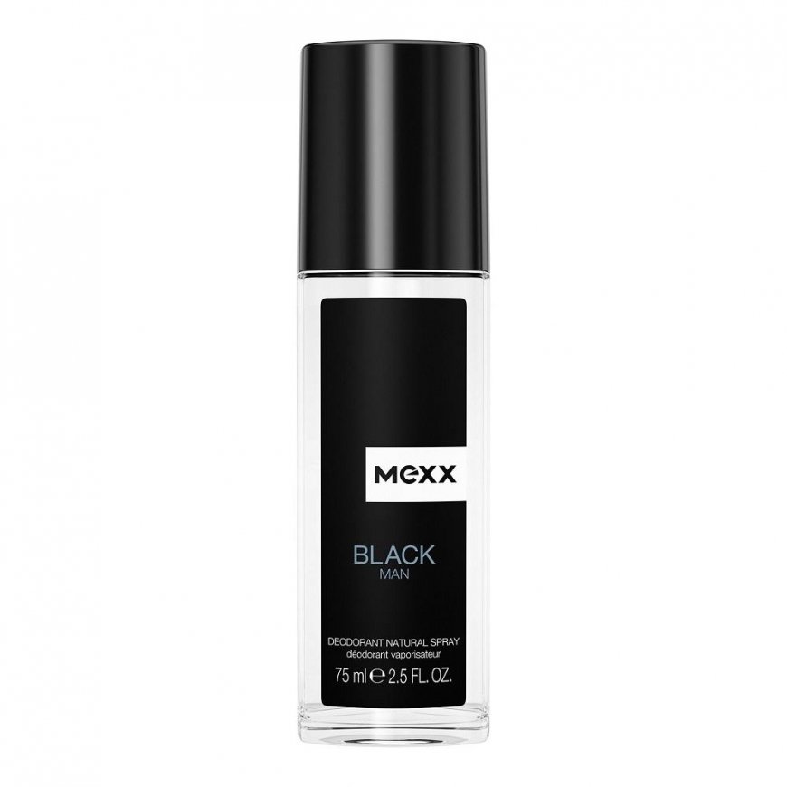 Mexx Juodas Man Natural dezodorantas purškiklis 75ml – 2