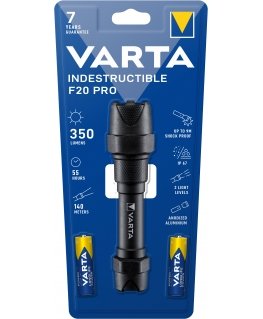 Varta Indestructible F20 Pro Juoda Rankinis žibintuvėlis LED