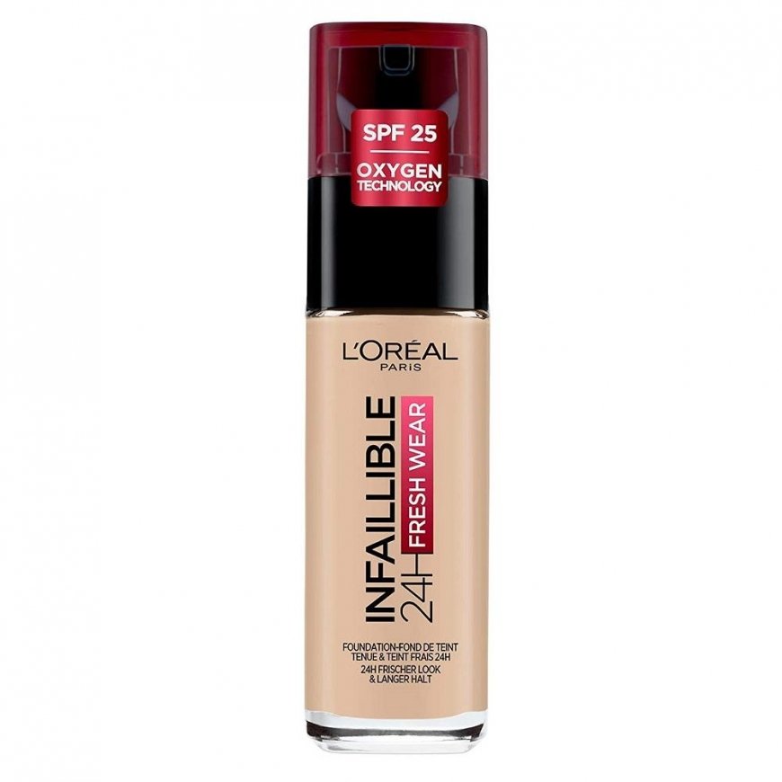 L´Oréal Paris Infaillible 24H Fresh Wear makiažo pagrindas 30 ml (130 Beige) – 5
