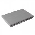 Eurofirany NOVA cotton satin sheet without rubber, 180X210 cm, color: steel Eurofirany NOVA cotton satin sheet without rubber, 180X210 cm, color: steel