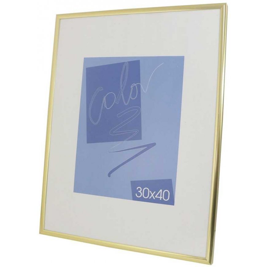 Photo frame Uab Quotartibaltaquot Aluminum frame golden 30*40 901300400