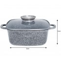 KLAUSBERG PUODAS MARMURAS 24cm KB-7530 4,4L KLAUSBERG PUODAS MARMURAS 24cm KB-7530 4,4L