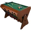 Enero table DO GRY 3W1 BILARD PIŁKARZYKI CYMBERGAJ 121x89x84,5CM