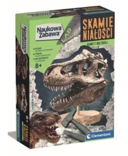 Clementoni Mokslinis rinkinys Fossils Skull T-rex