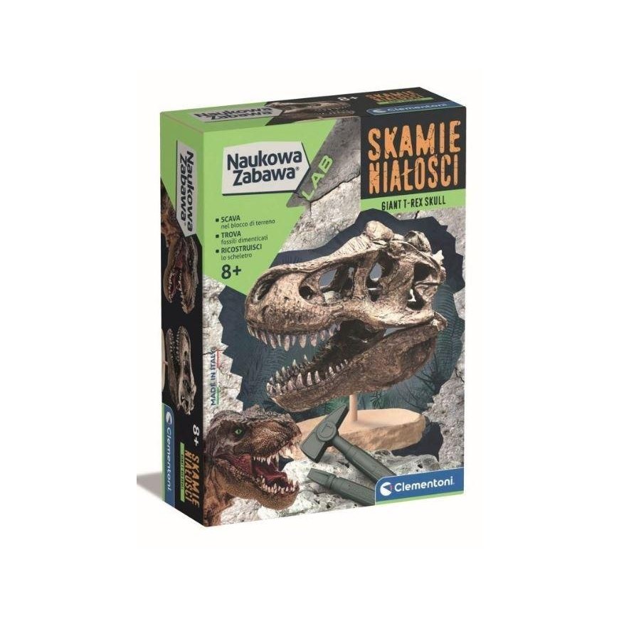 Clementoni Scientific set Fossils Skull T-rex