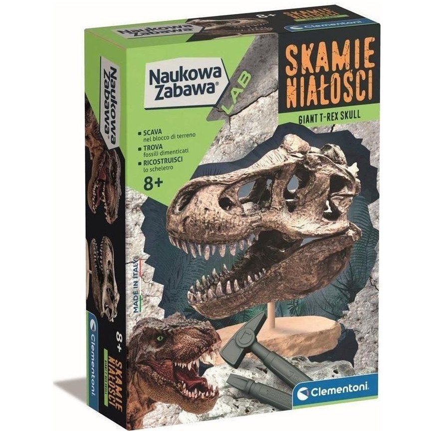 Clementoni Scientific set Fossils Skull T-rex – 2
