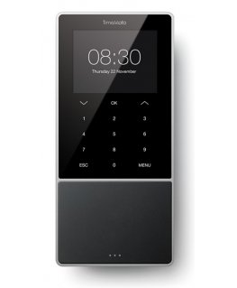 Safescan 125-0635 laika kartīšu mašīna Melns Parole, Viedkarte AC TFT Ethernet/LAN savienojums