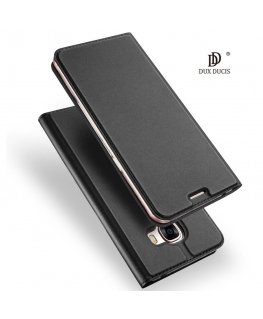 Dux Ducis Premium Magnet Case Grāmatveida Maks Telefonam Samsung J400 Galaxy J4 (2018) Pelēks