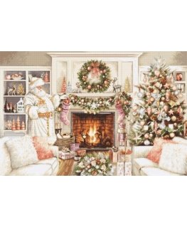 luca S Cross stitch kit New Year 57x38cm SB2416