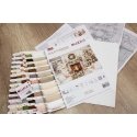 luca S Cross stitch kit New Year 57x38cm SB2416