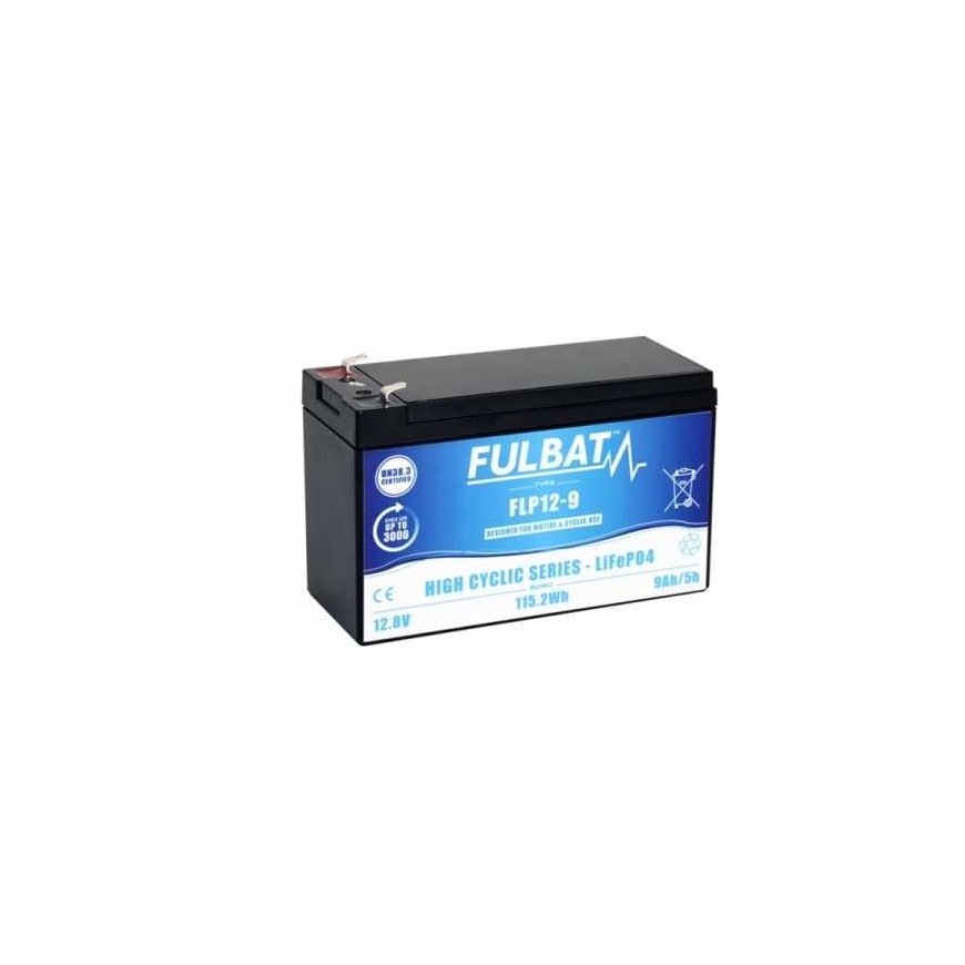 VRLA Akumuliatorius 115.2Wh/ 9 Ah 12.8V