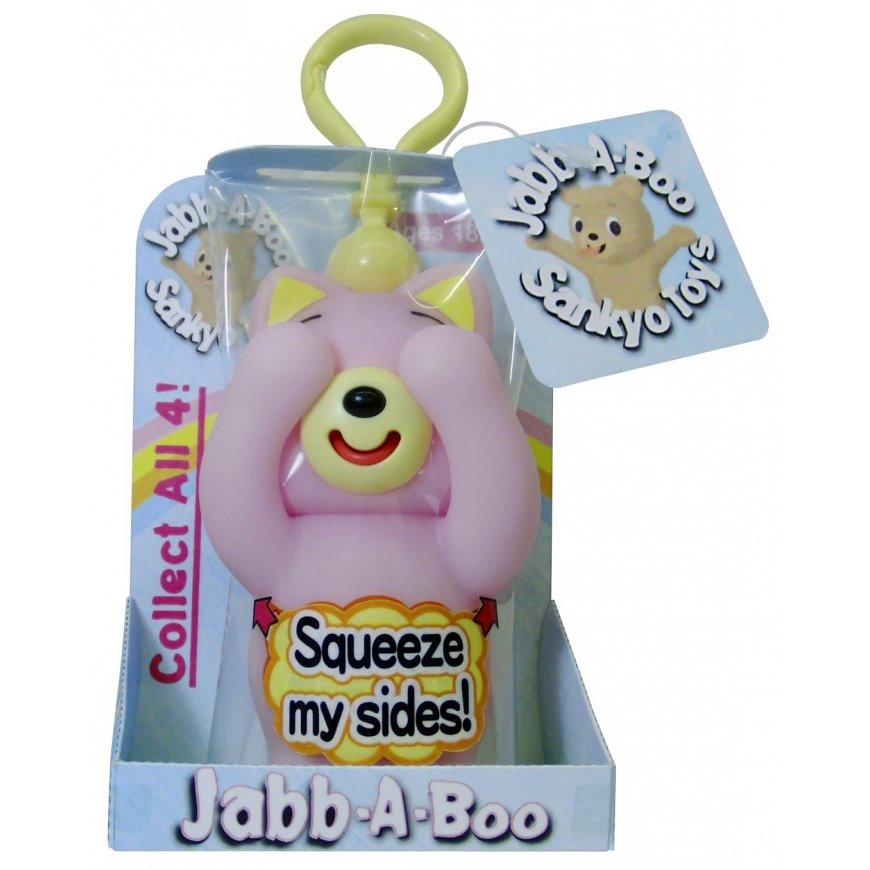 Interactive toy-pendant "Jabb-A-Boo" pink kitty – 2
