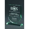 Tryumf Engraved glass trophy with case Tryumf Engraved glass trophy with case