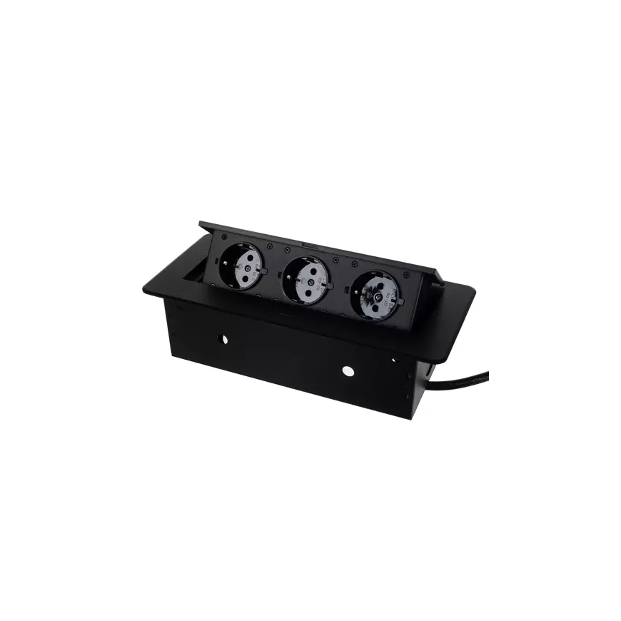 A socket hidden in the table top - triple isoxis 21659 – 5