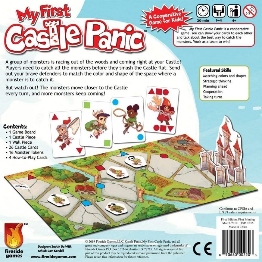 Fireside Games My First Castle Panic – 3