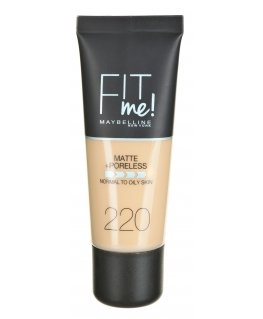 Make-up base Maybelline Fit Me Matte+Poreless (220 Natural Beige) 30ml