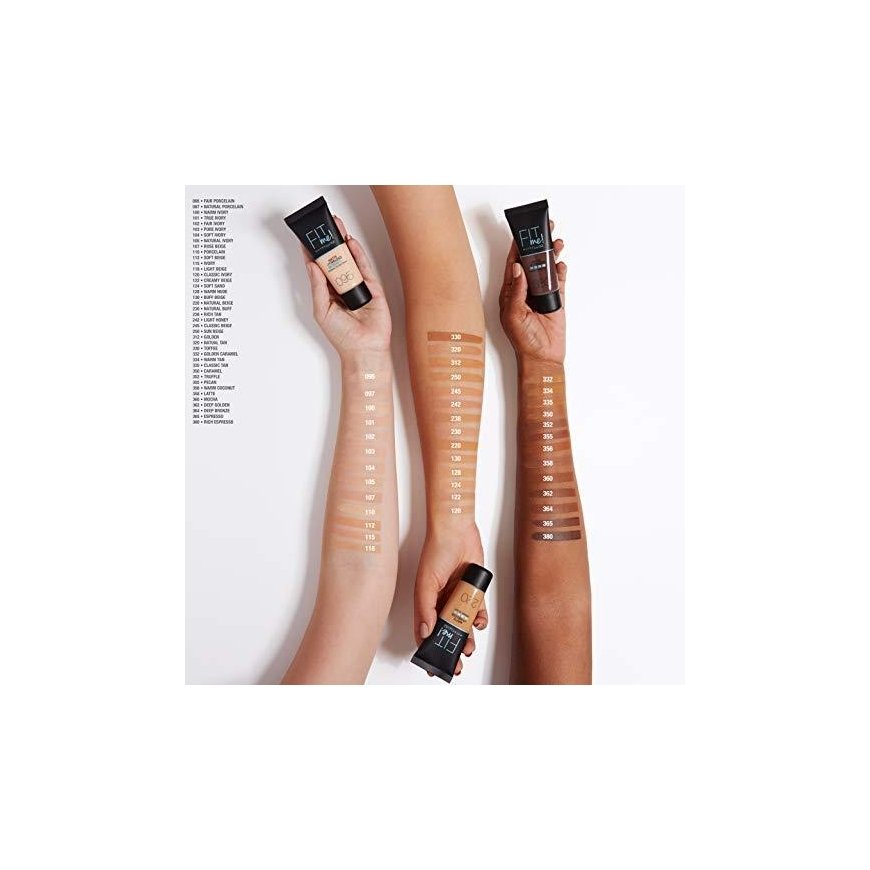 Makiažo pagrindas Maybelline Fit Me Matte+Poreless (220 Natural Beige) 30ml – 3