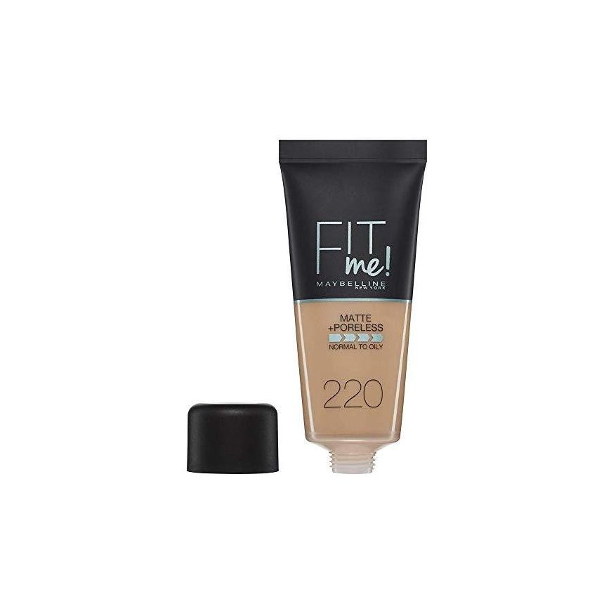 Makiažo pagrindas Maybelline Fit Me Matte+Poreless (220 Natural Beige) 30ml – 4