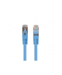 PATCHCORD CAT.6 FTP 0.5M BLUE FLUKE PASSED LANBERG 10-PACK