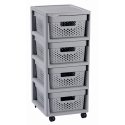 Curver Shelf on wheels Infinity 231558 Curver Shelf on wheels Infinity 231558