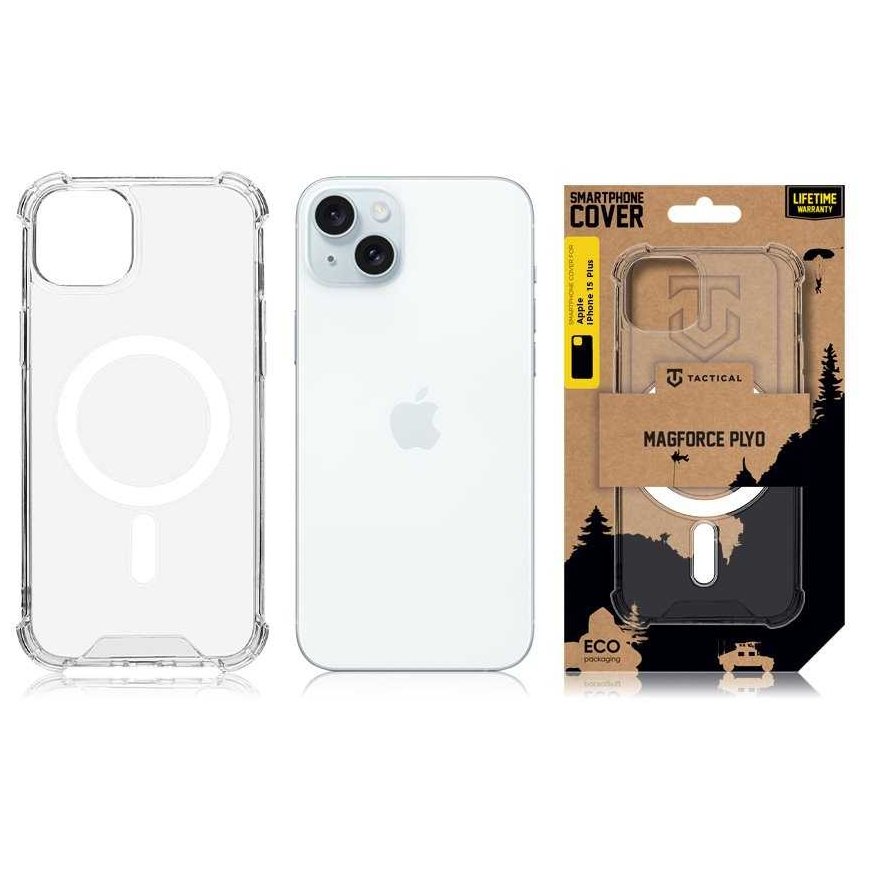 Case Tactical MagForce Plyo Cover for Apple iPhone 15 Plus Clear – 4