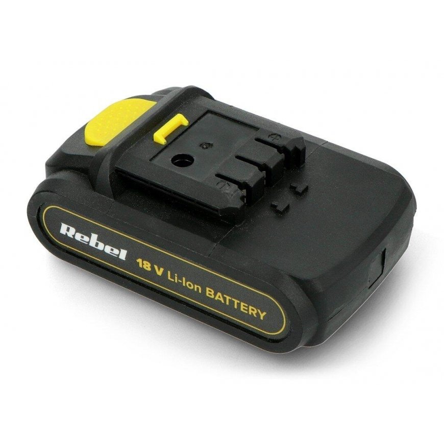 Removable lithium-ion battery Rebel RB-2000 18V 1.3Ah – 4