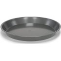 Patisse cake pan with conical rim 30 x 3.5 cm black steel Patisse cake pan with conical rim 30 x 3.5 cm black steel