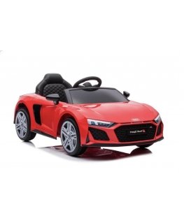 Lean Cars Single electric car for children AUDI R8 A300, red
