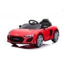 Lean Cars Single electric car for children AUDI R8 A300, red