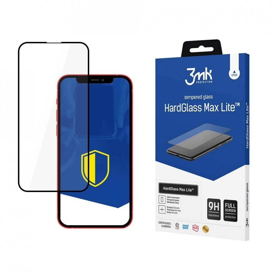 3MK Tempered glass 3MK HardGlass Max Lite Xiaomi POCO M4 5G black