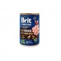 BRIT Premium By Nature Chicken and Hearts - mitrā suņu barība - 400 g BRIT Premium By Nature Chicken and Hearts - mitrā suņu barība - 400 g
