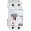 RCD JUNGILKLIS LE-411509 VIENFAZIS, AC TIPAS 30 mA 25 A LEGRAND