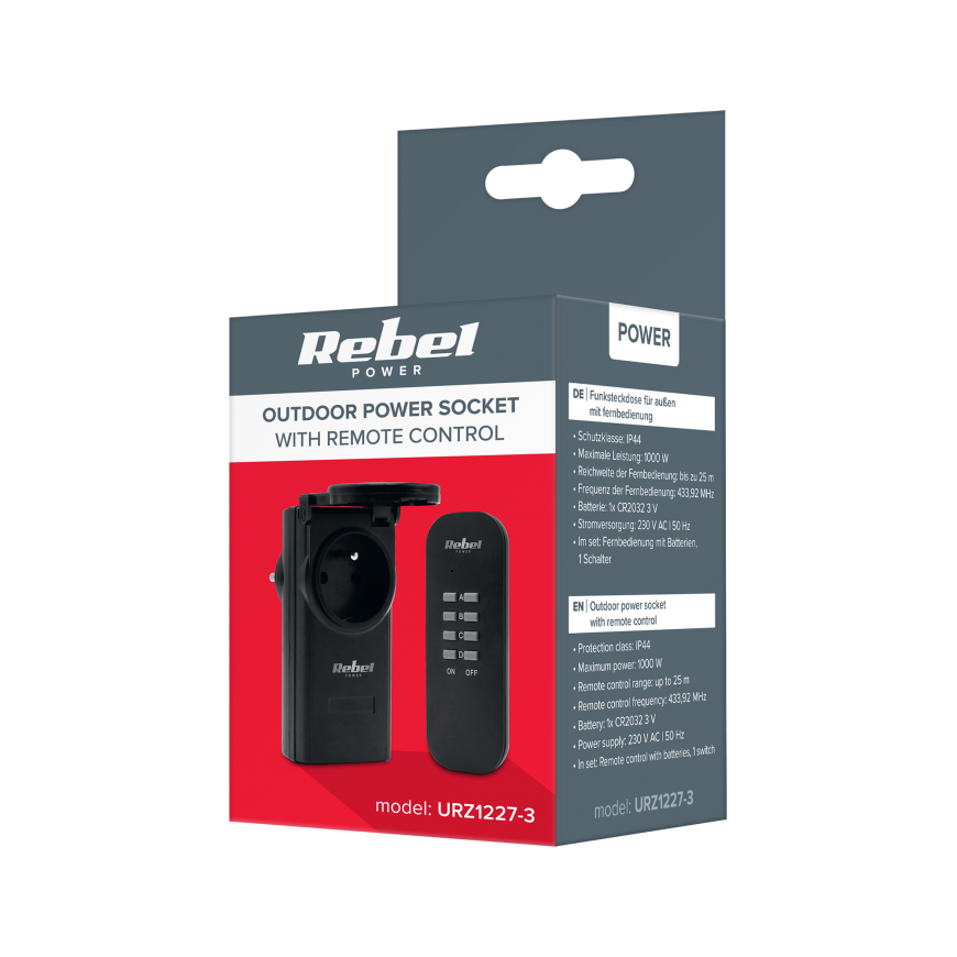 Rebel Remote Power Outlet - External – 2